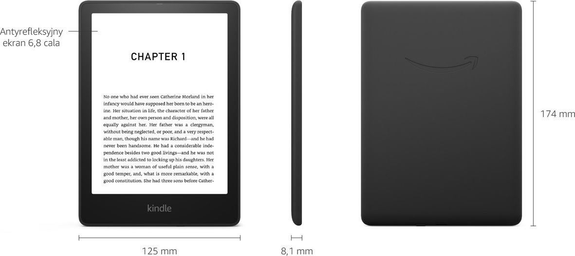 Amazon Kindle Paperwhite 5 czytnik e-Book (bez reklam) czarny