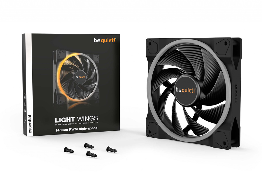 Zdjęcie produktu: be quiet! Light Wings 140mm PWM ARGB (BL075)