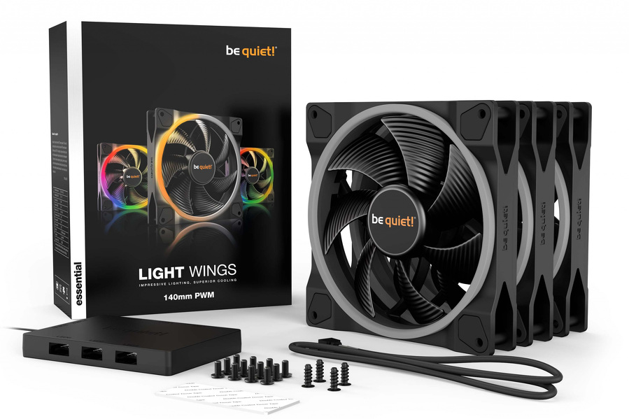 Zdjęcie produktu: be quiet! Light Wings 140mm PWM ARGB (BL078)