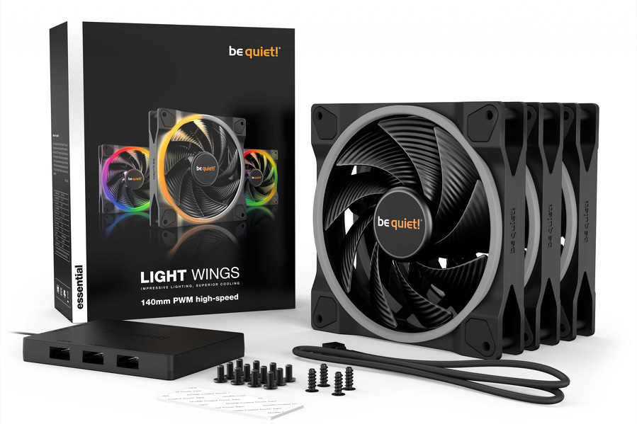 Zdjęcie produktu: be quiet! Light Wings 140mm PWM ARGB (BL079)