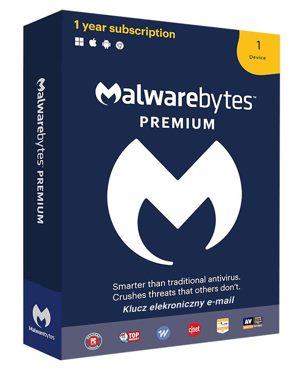 Zdjęcie produktu: Malwarebytes Anti-malware na 1 stanowisko na 12 m
