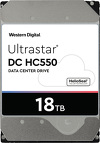 Dysk WD Ultrastar DC HC550 WUH721818ALE6L4 18TB sATA III 512MB