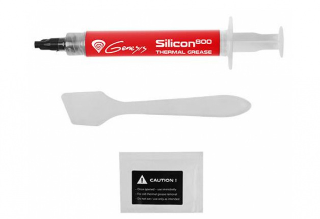 Pasta termoprzewodząca Genesis Silicon 800 2g Pasta termoprzewodząca Genesis Silicon 800 2g