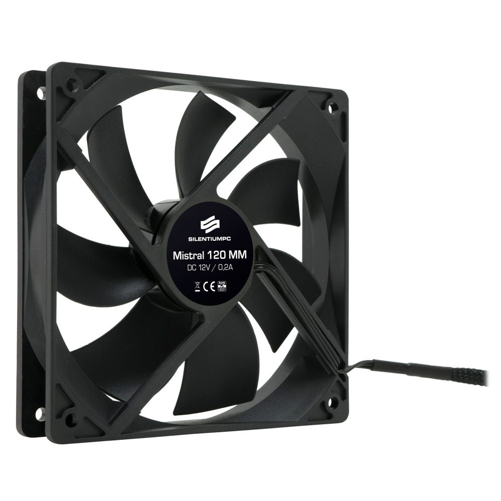 Wentylator SilentiumPC Mistral 120mm