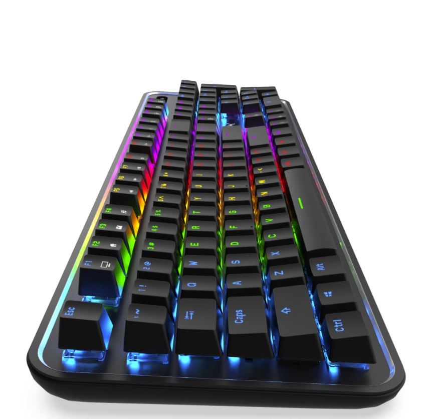 Klawiatura gamingowa Krux Comet RGB Outemu Brown, mechaniczna