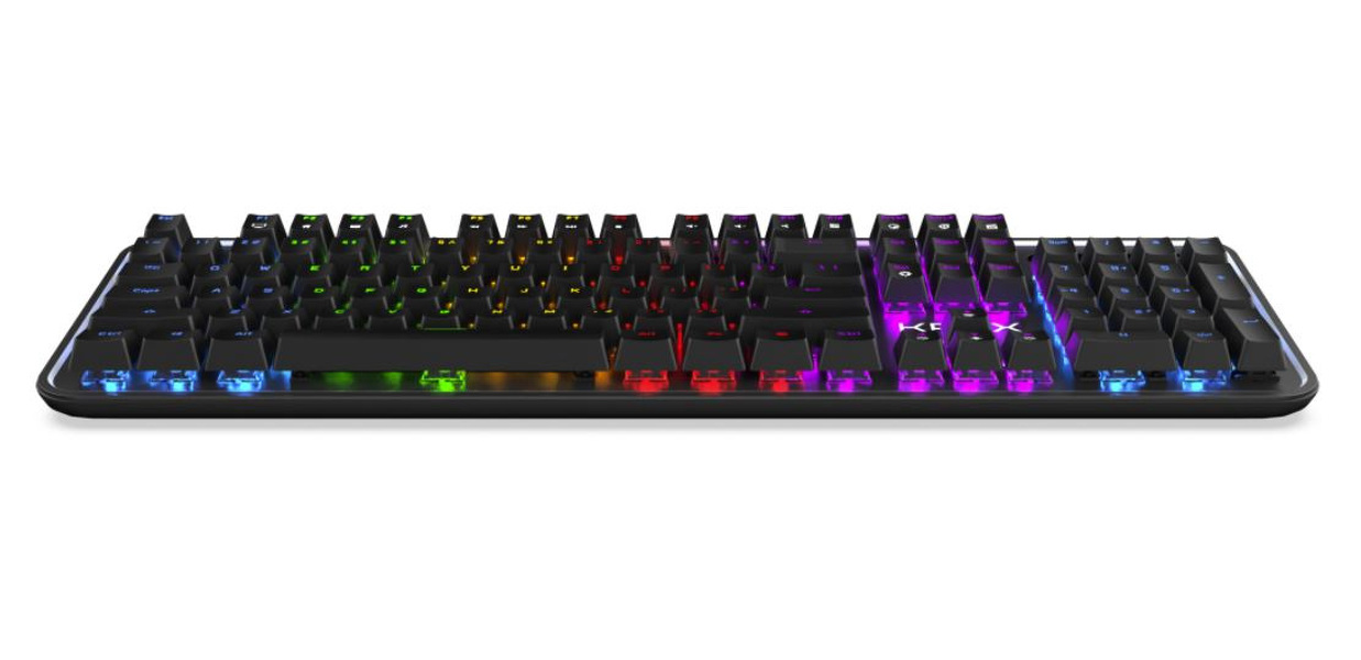 Zdjęcie produktu: Klawiatura gamingowa Krux Comet RGB Outemu Brown, mechaniczna
