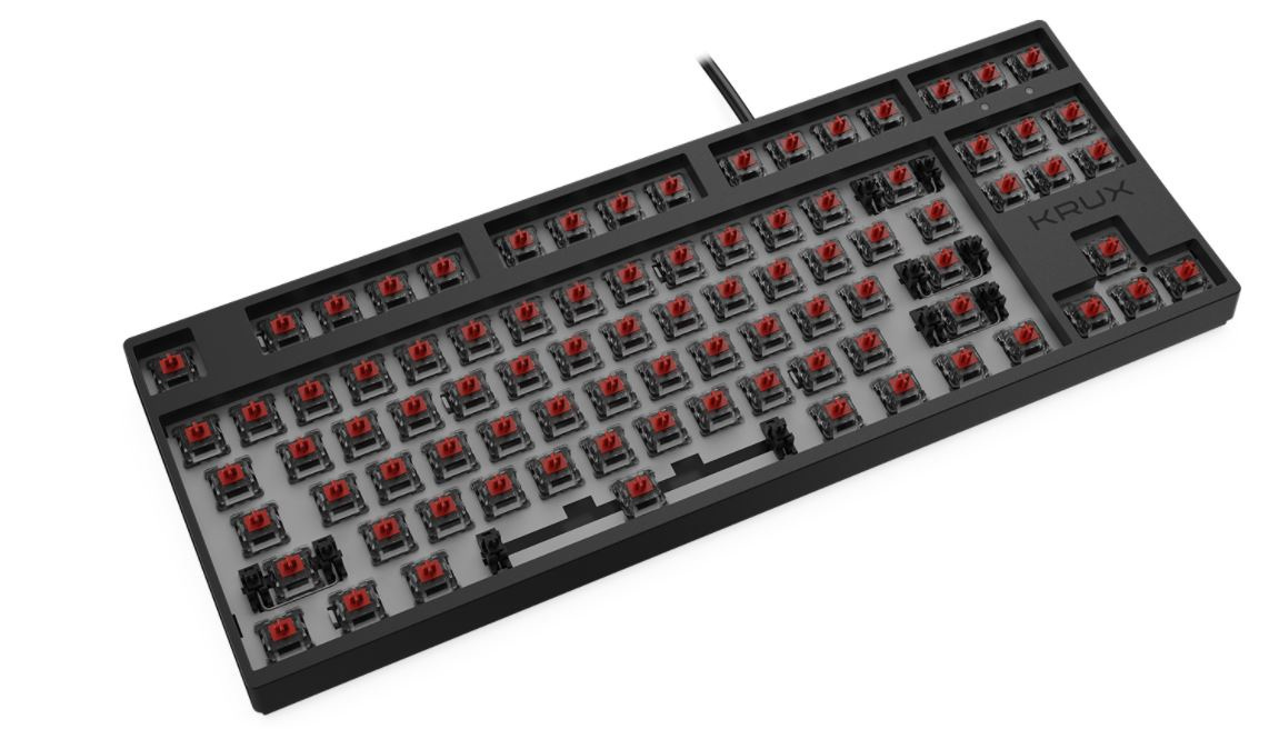 Klawiatura gamingowa Krux Atax RGB Outemu Brown, mechaniczna