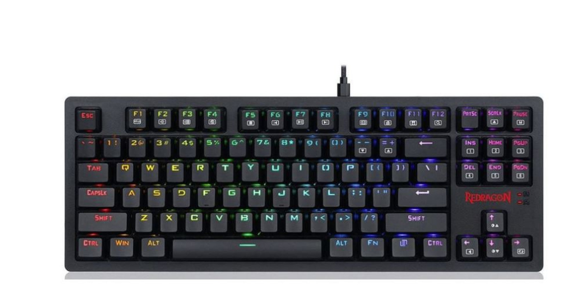 Zdjęcie produktu: Klawiatura Redragon K598-KNS RGB Knight TKL Zdjęcie produktu: Klawiatura Redragon K598-KNS RGB Knight TKL