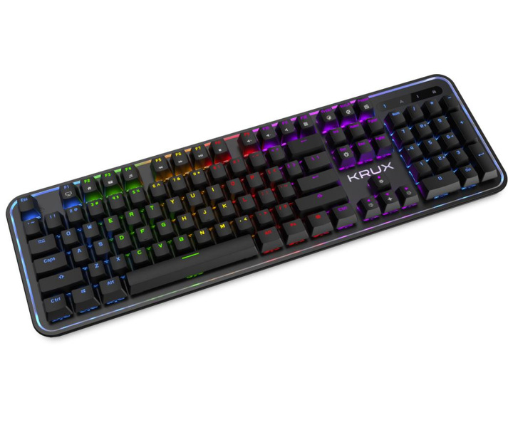 Zdjęcie produktu: Klawiatura gamingowa Krux Comet RGB Outemu Blue, mechaniczna
