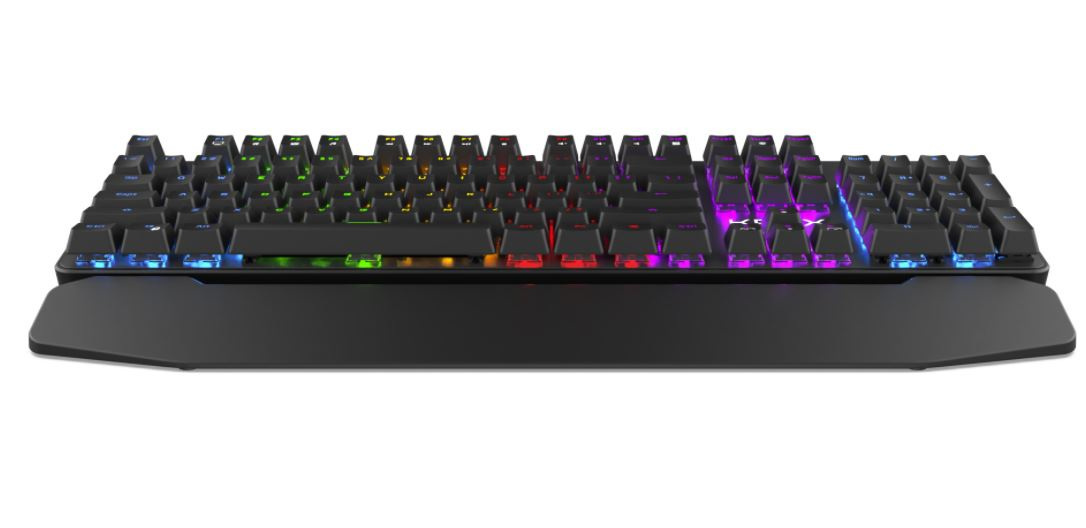 Klawiatura gamingowa Krux Meteor RGB Outemu Blue, mechaniczna Klawiatura gamingowa Krux Meteor RGB Outemu Blue, mechaniczna