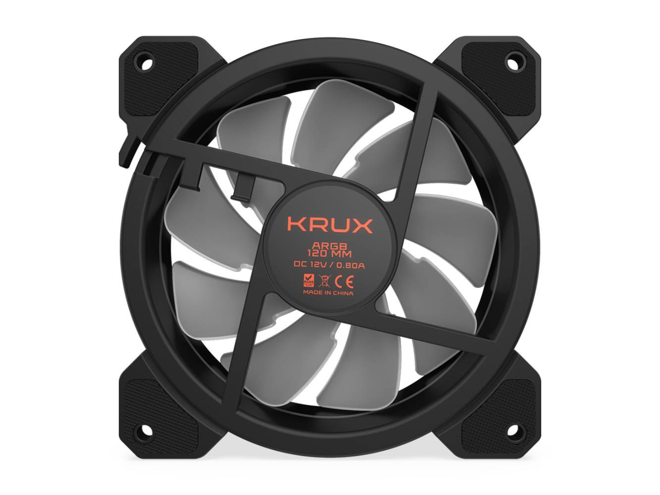 Wentylator Krux Lunar ARGB Kit 3x 120mm