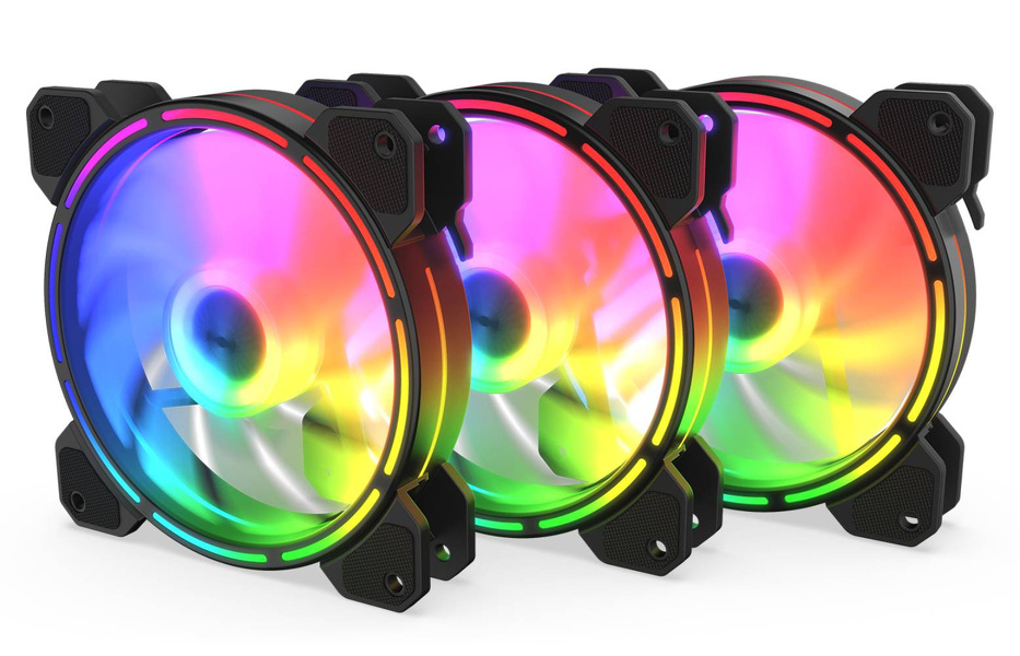 Zdjęcie produktu: Wentylator Krux Lunar ARGB Kit 3x 120mm