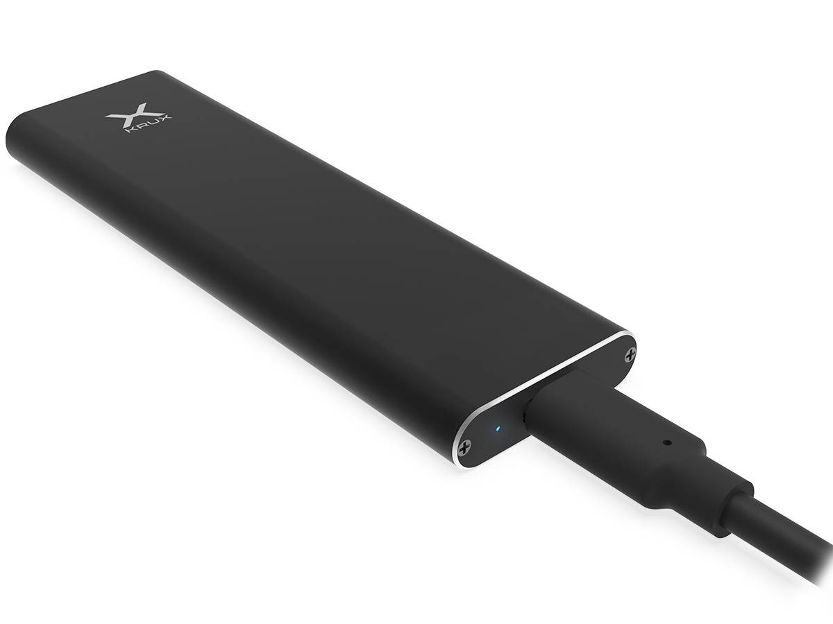 Obudowa na dysk Krux M.2 NVME Aluminium Case USB-C