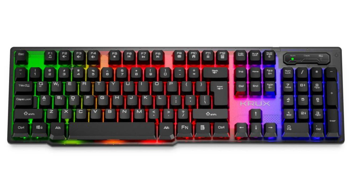 Zdjęcie produktu: Klawiatura gamingowa Krux Solar RGB
