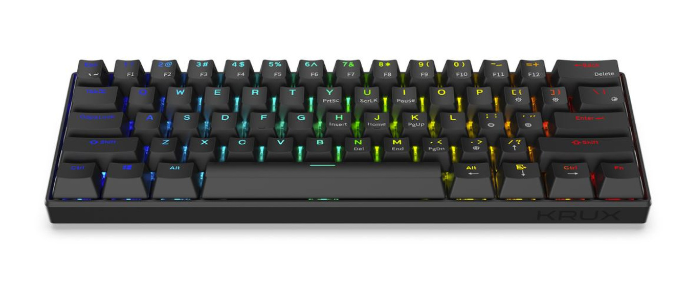 Zdjęcie produktu: Klawiatura gamingowa Krux Neo Pro RGB Wireless Gateron Red, mechaniczna