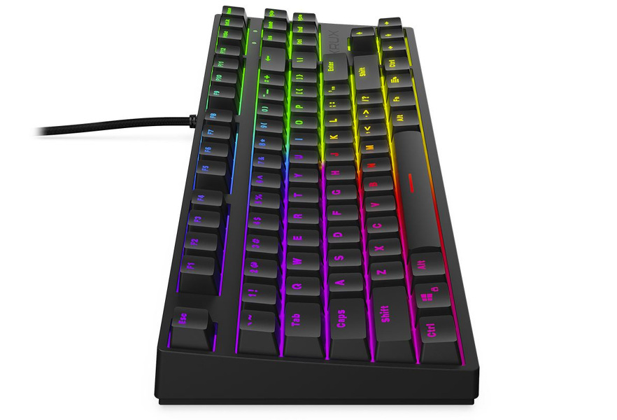 Zdjęcie produktu: Klawiatura gamingowa Krux Atax Pro RGB Gateron Blue, mechaniczna