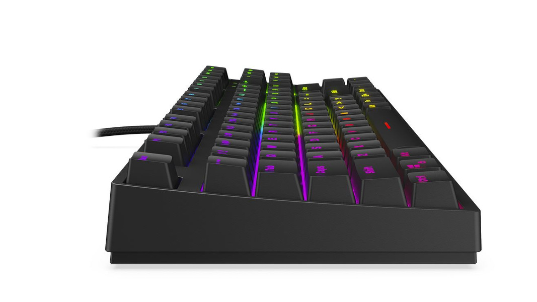 Zdjęcie produktu: Klawiatura gamingowa Krux Atax Pro RGB Gateron Blue, mechaniczna