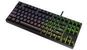Miniatura zdjęcia: Klawiatura gamingowa Krux Atax Pro RGB Gateron Blue, mechaniczna