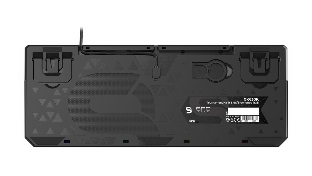Zdjęcie produktu: Klawiatura gamingowa SPC Gear GK630K Tournament Kailh Brown RGB NO (SPG072)