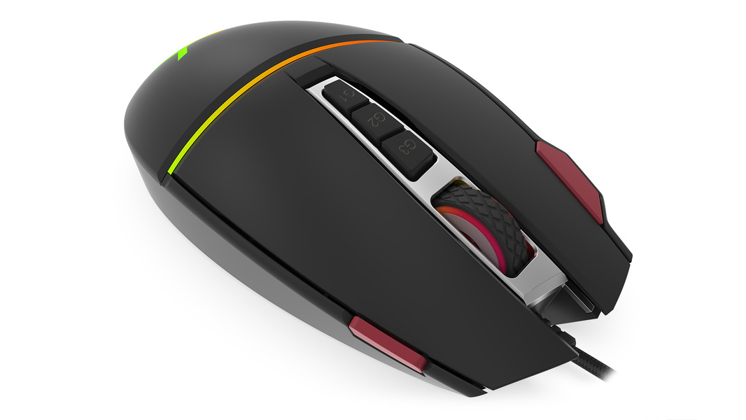 Zdjęcie produktu: Myszka gamingowa Krux Gaming Mouse Fuze Pro