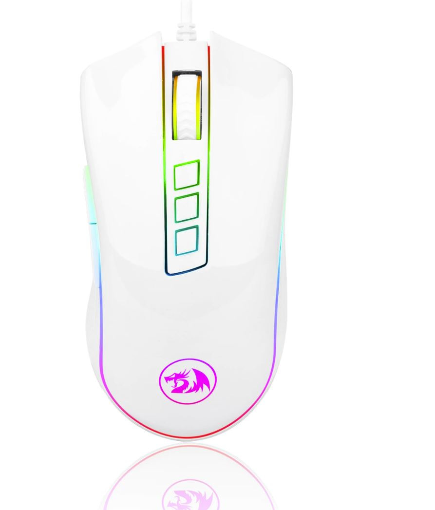 Mysz Redragon mouse Cobra White (RED-M711-W)