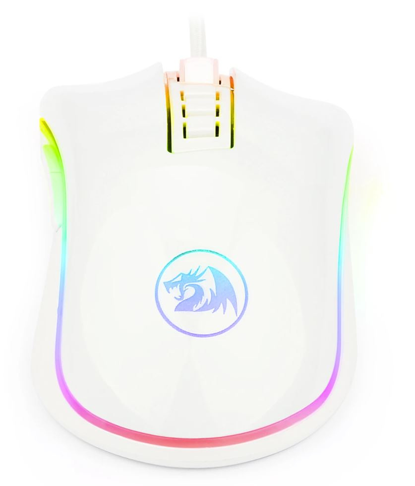 Mysz Redragon mouse Cobra White (RED-M711-W)
