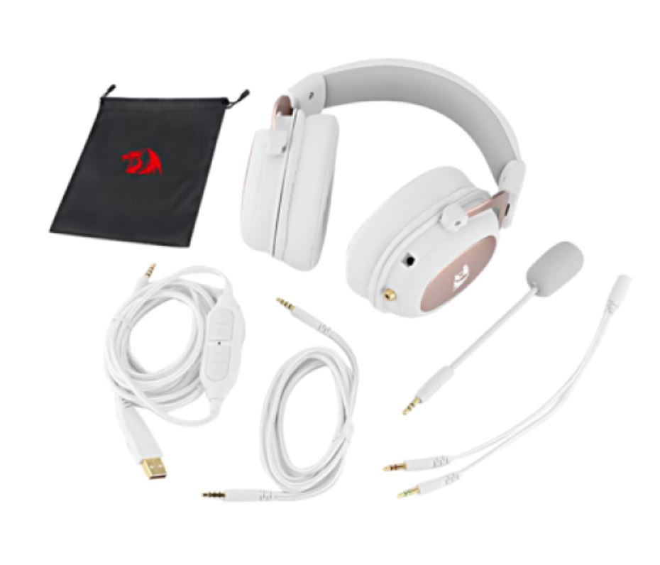 Słuchawki Redragon Zeus White H510W