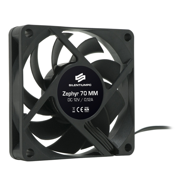 Zdjęcie produktu: Wentylator SilentiumPC Zephyr 70mm