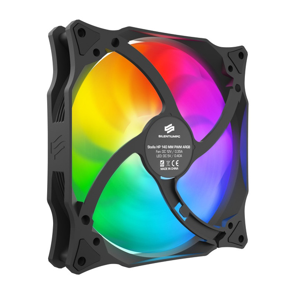 Zdjęcie produktu: Wentylator SilentiumPC Stella HP ARGB 140mm PWM