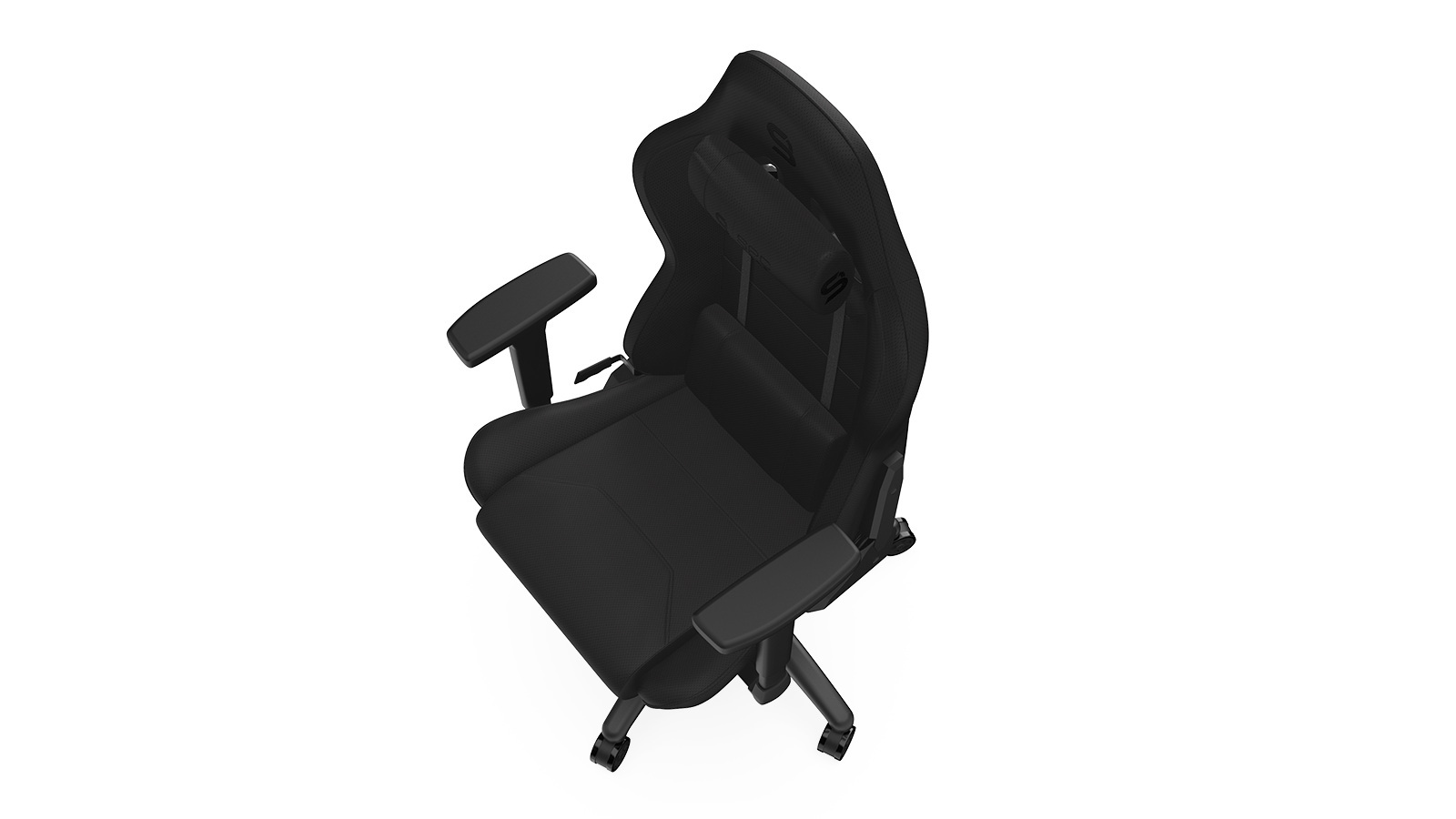 Fotel gamingowy SPC Gear SR400F BK (SPG103)