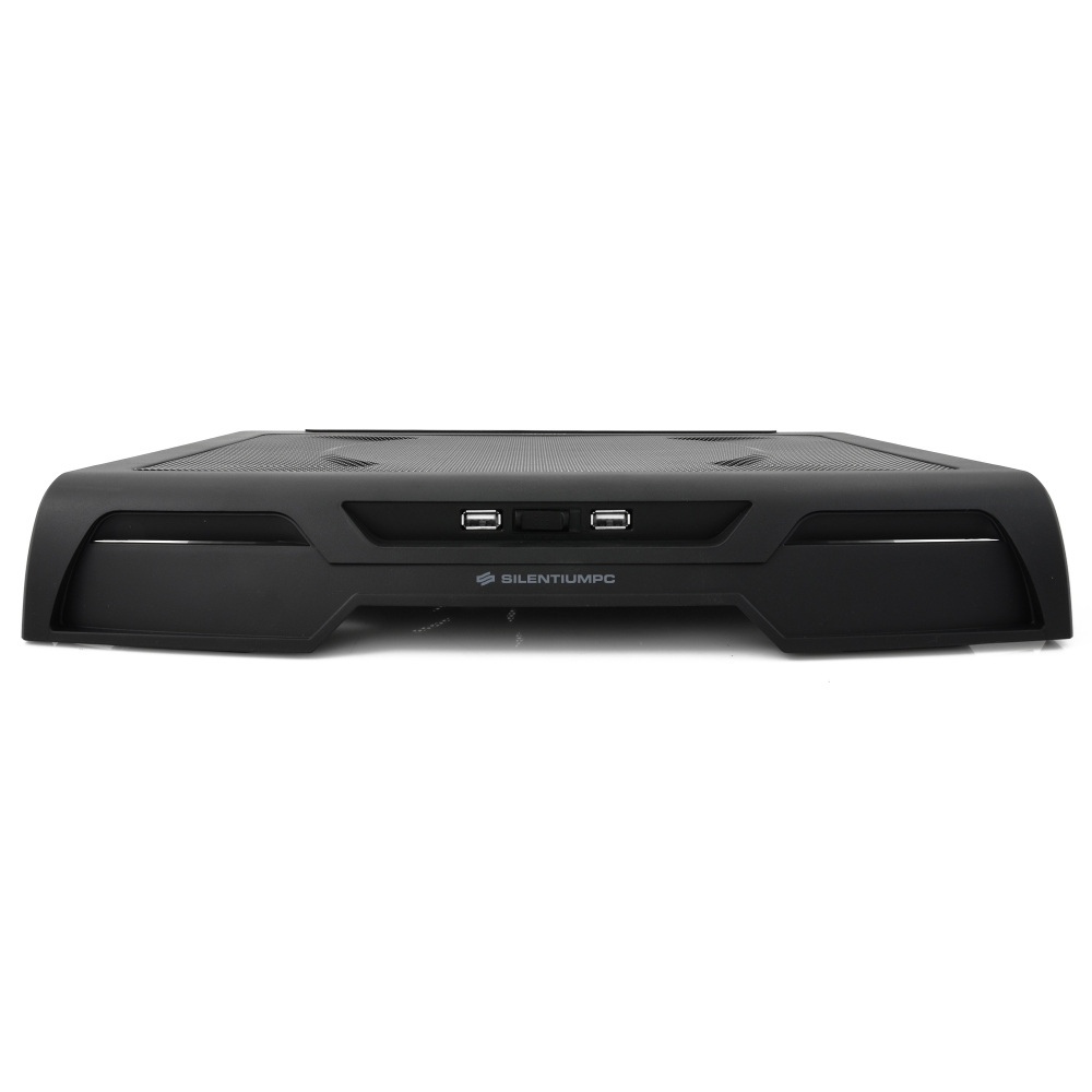 SilentiumPC Glacier NC400 Notebook Cooler - czarny
