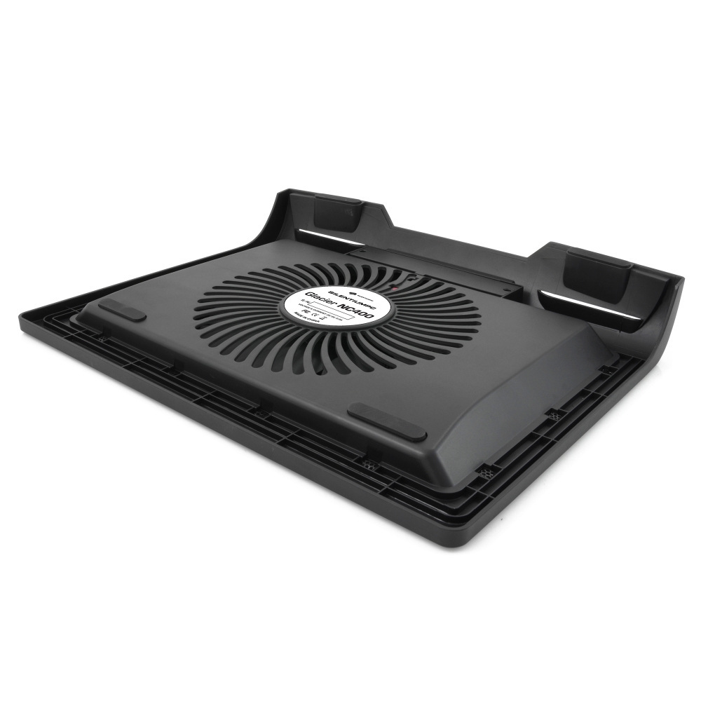 SilentiumPC Glacier NC400 Notebook Cooler - czarny