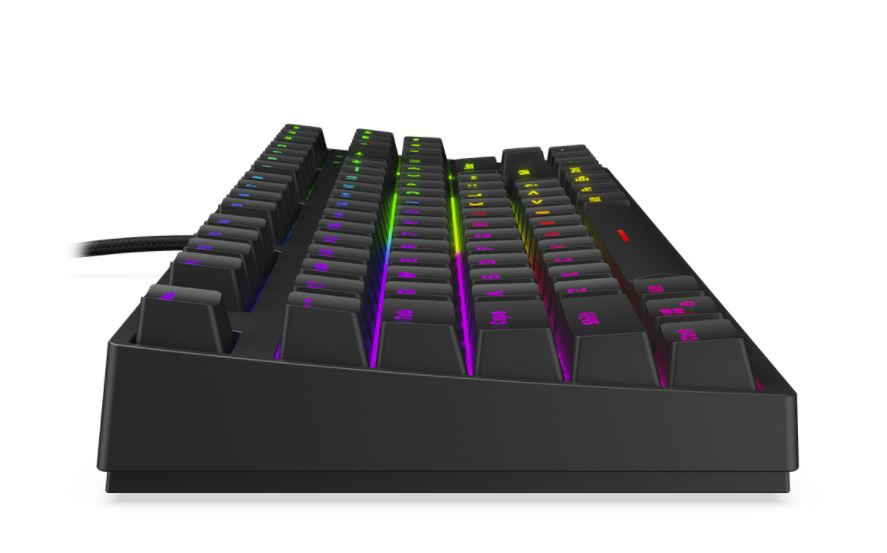 Klawiatura gamingowa Krux Atax Pro RGB Outemu Red, mechaniczna