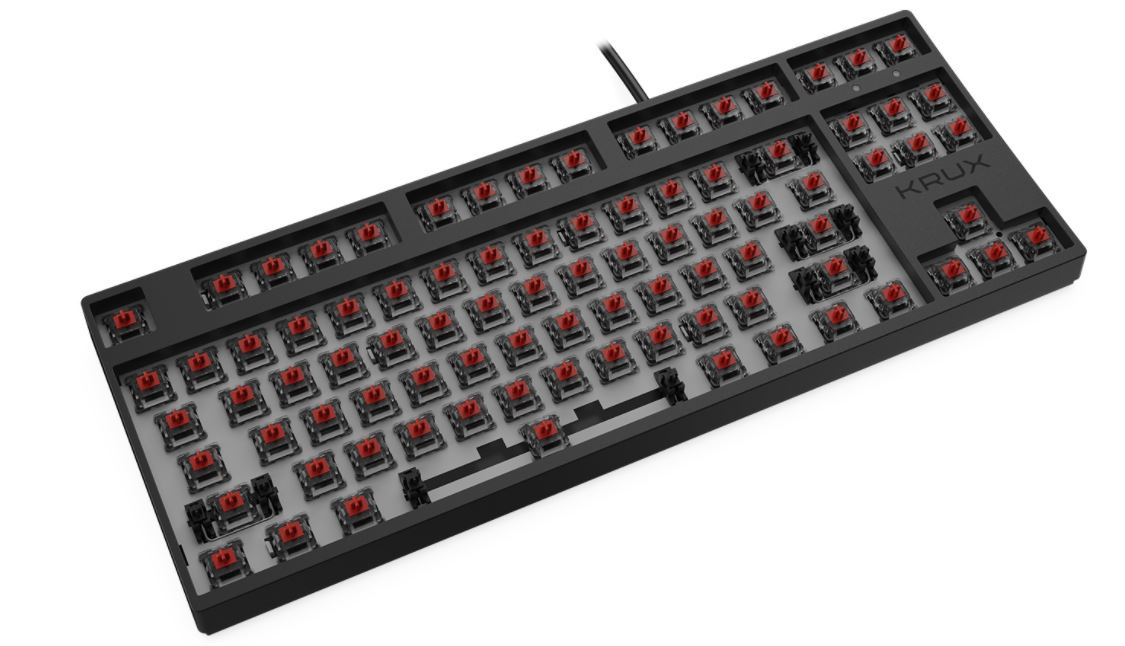 Klawiatura gamingowa Krux Atax RGB Outemu Red, mechaniczna