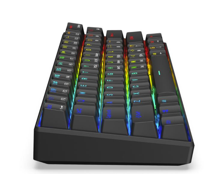 Klawiatura gamingowa Krux Neo Pro RGB Wireless Gateron Blue, mechaniczna