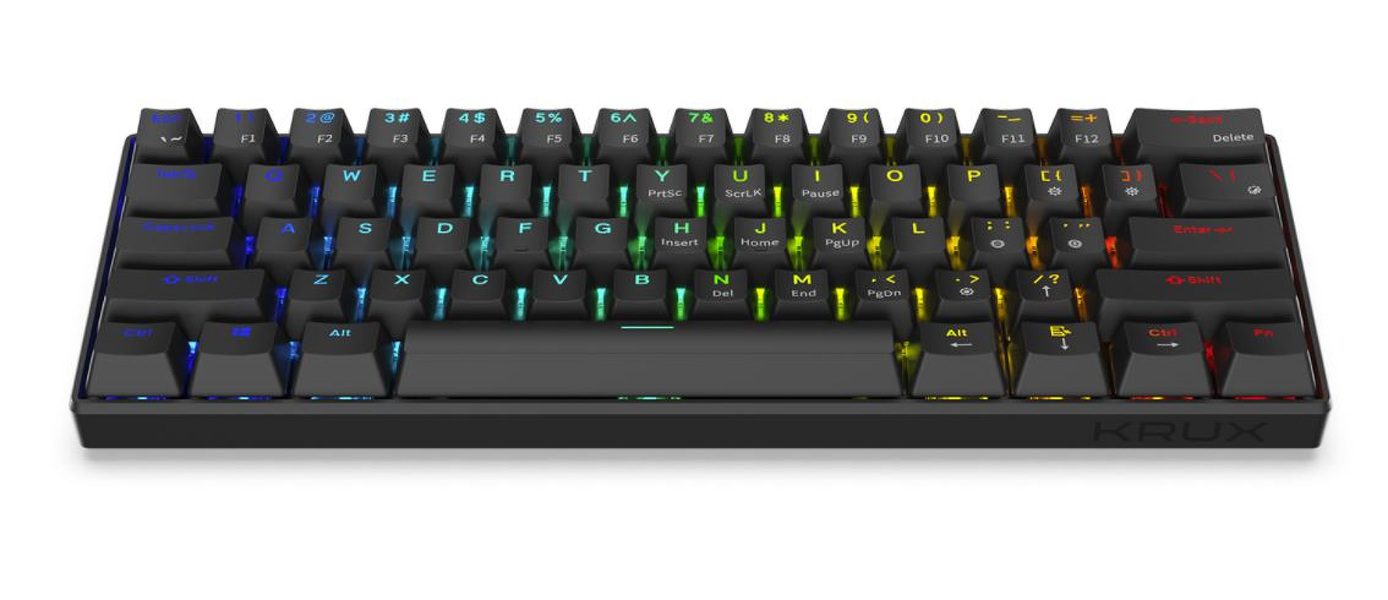 Zdjęcie produktu: Klawiatura gamingowa Krux Neo Pro RGB Wireless Gateron Blue, mechaniczna