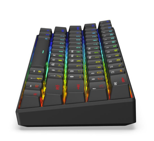 Zdjęcie produktu: Klawiatura gamingowa Krux Neo Pro RGB Wireless Gateron Blue, mechaniczna