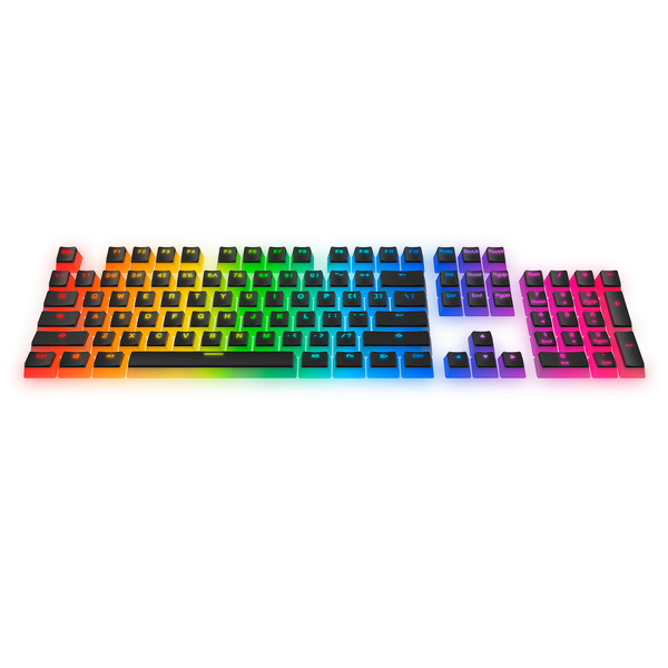 Zdjęcie produktu: Nakładki klawiszy klawiatury SPC Gear KC104 Pudding Double Shot PBT Keycaps (SPG030)
