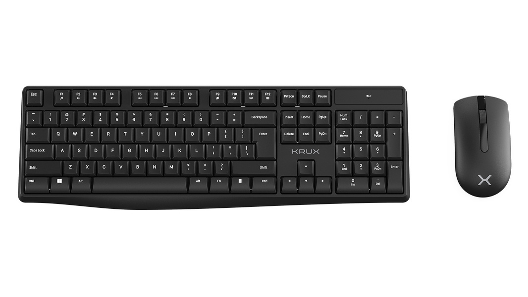 Zdjęcie produktu: Klawiatura i mysz Krux Office Wireless Set KXO-8400