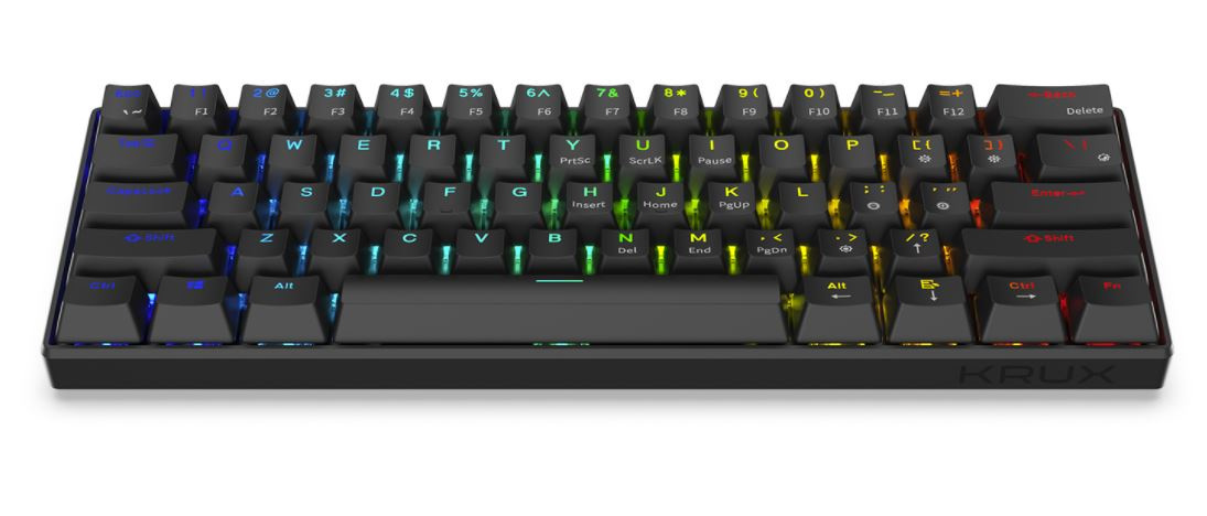 Klawiatura gamingowa Krux Neo Pro RGB Wireless Gateron Brown, mechaniczna
