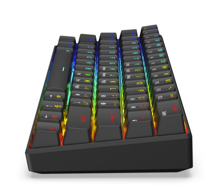 Klawiatura gamingowa Krux Neo Pro RGB Wireless Gateron Brown, mechaniczna