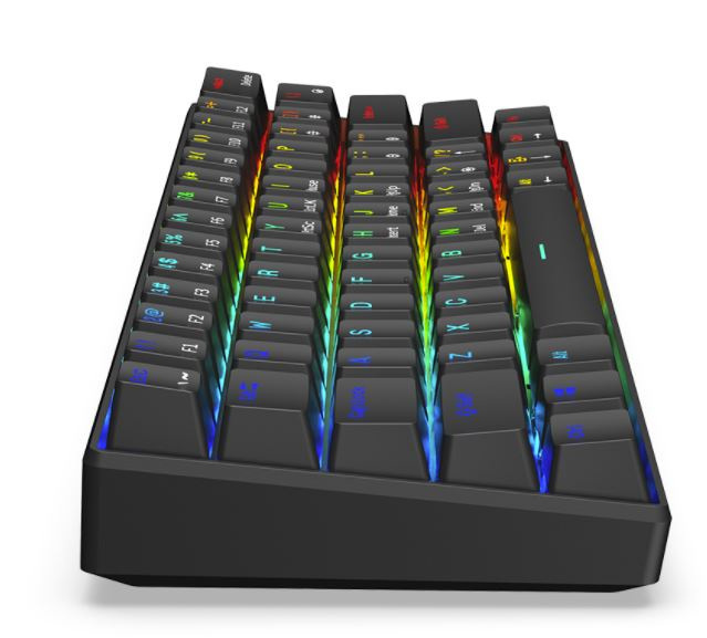 Klawiatura gamingowa Krux Neo Pro RGB Wireless Gateron Brown, mechaniczna