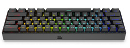 Miniatura zdjęcia: Klawiatura gamingowa Krux Neo Pro RGB Wireless Gateron Brown, mechaniczna