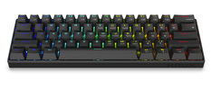 Miniatura zdjęcia: Klawiatura gamingowa Krux Neo Pro RGB Wireless Gateron Brown, mechaniczna