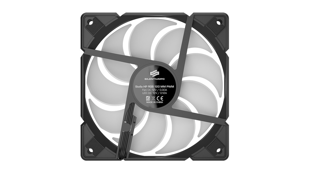 Zdjęcie produktu: Wentylator SilentiumPC Stella HP RGB 120mm PWM