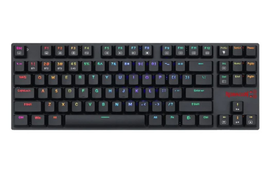 Zdjęcie produktu: Klawiatura Redragon K607-KBS RGB APS PRO WIRELESS 2,4G + BT