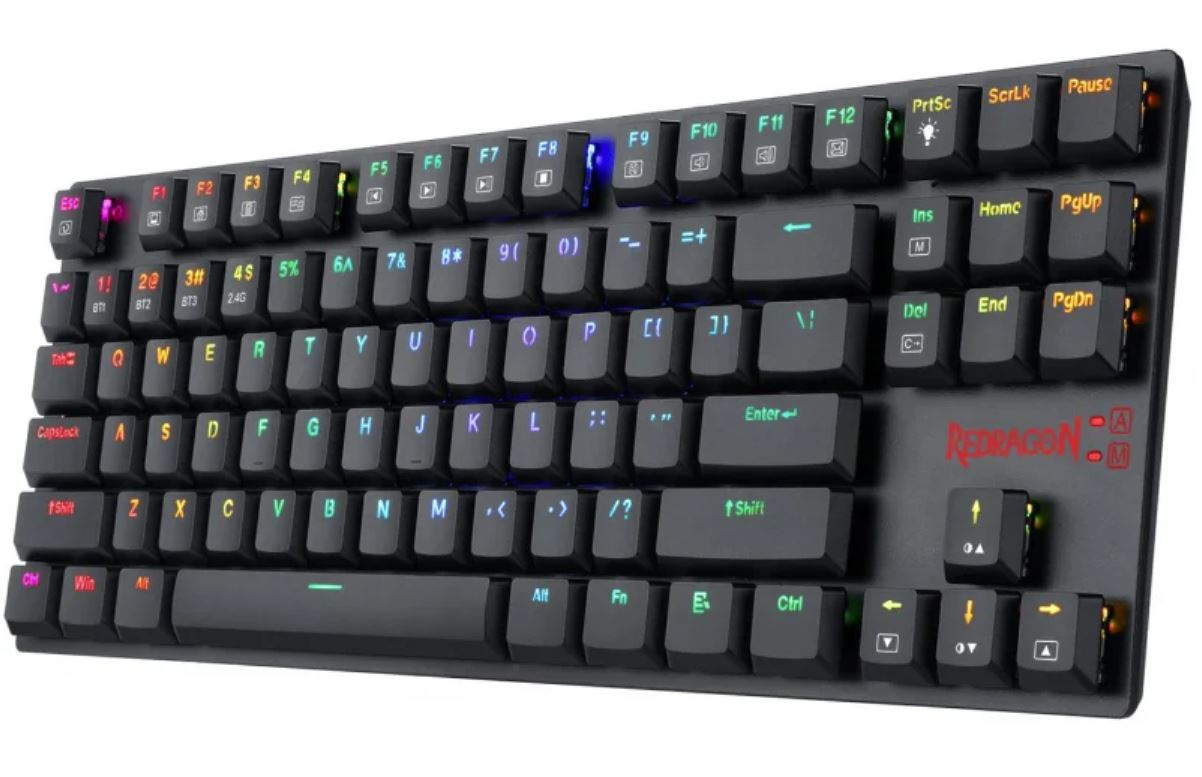 Klawiatura Redragon K607-KBS RGB APS PRO WIRELESS 2,4G + BT