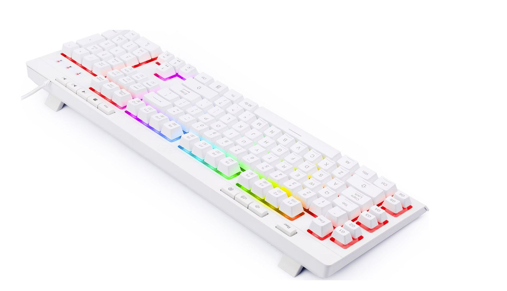 Zdjęcie produktu: Klawiatura Redragon K512 Shiva White Zdjęcie produktu: Klawiatura Redragon K512 Shiva White