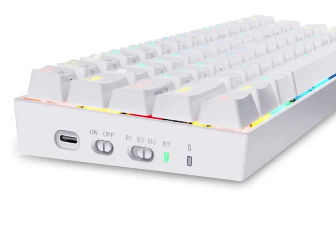 Klawiatura Redragon K530 Draconic White (RED-K530W-RGB) Klawiatura Redragon K530 Draconic White (RED-K530W-RGB)