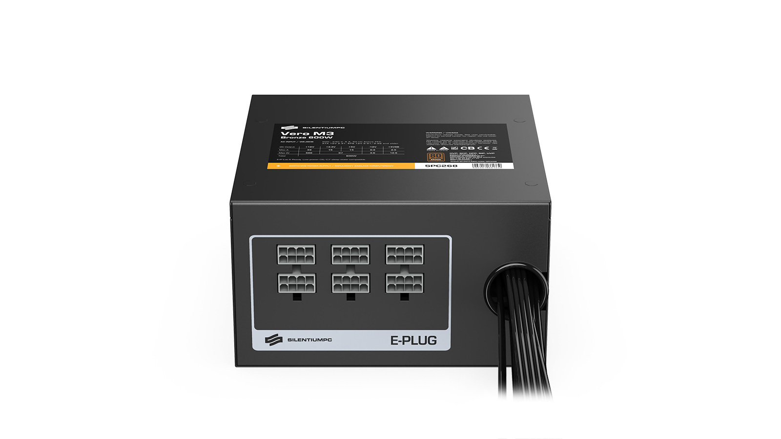 Zasilacz SilentiumPC Vero M3 Bronze 600W